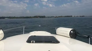 A “captains view” glimpse of boating on beautiful Lake Ontario