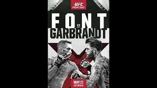 UFC Vegas 27 Font vs Garbrandt Betting Prediction Podcast