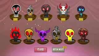 CHEST UNLOCKED SUMMON ITEMS GRIFFON, ZOMBIE GAINT, STONE SHIELD + ICONS SUPER | STICK WAR LEGACY