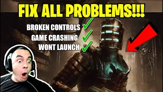 How To FIX Dead Space Remake Crashing and Launching issues problems Controls ULTIMATE PC GUIDE!