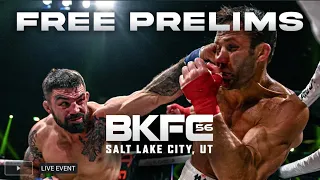 Bare Knuckle Fighting Championships 56 Prelims | Free LIVE MMA | #BKFC56