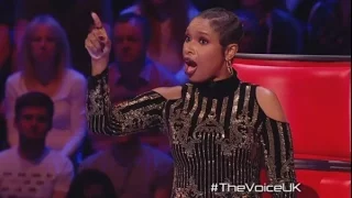 The Voice UK 2017 Jennifer Hudson voice lesson
