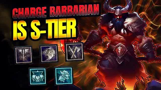 The NEW BEST Barbarian Levelling Build, Charge Barb Is BROKEN (Lvl 1-50) | Diablo 4 Season 3