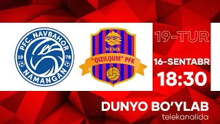 NAVBAHOR vs QIZILQUM | Coca-cola Superliga-2022 | 19-tur #live