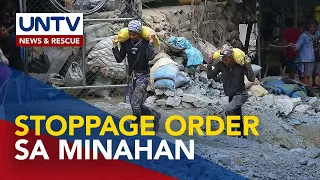 Mga minero sa Dalicno sa Itogon, Benguet, nagsagawa ng strike dahil sa stoppage order ng MGB-CAR