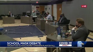 Mask mandate decisions facing local school districts