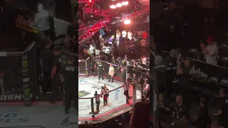 UFC Charlotte Bryan Battle entrance 2023