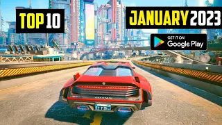 Top 10 New Android Games of JANUARY 2023 | High Graphics (Offline/Online)