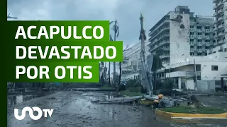 Confirman 27 muertos por paso de Otis; Acapulco devastado.