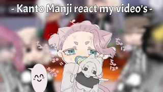 [] Kanto Manji Gang react my video's [] Akina-Chan [] Tokyorev []