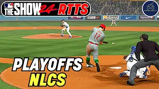 MLB PLAYOFFS NLCS Part 1! MLB The Show 24 Road to the Show ep 43!