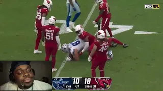 JuJuReacts To Dallas Cowboys vs. Arizona Cardinals Game Highlights | NFL 2023 Week 3