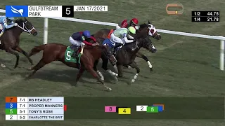 Gulfstream Park Replay Show | January 17, 2021