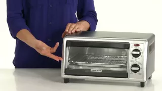 Black + Decker 4-Slice Countertop Convection Toaster Oven
