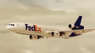 FedEx flight 80 - Crash Animation