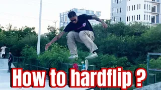 How to Hardflip? Hardflip ဘယ်လိုကျင့်မလဲ ?