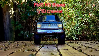 Unboxing and Review FMS FCX10 Chevy K5 Blazer 1/10 crawler FMS 雪佛兰 K5 Blazer 开箱