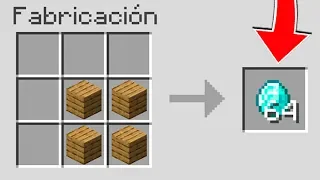 MINECRAFT pero TODOS LOS CRAFTEOS SON ALEATORIOS 😱😂 MINECRAFT es ALEATORIO