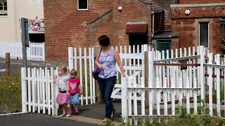 Public Behavior at a Public Footpath Level Crossing in the UK