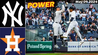 New York Yankees vs. Houston Astros Today, May 09 2024 | MLB Season 2024