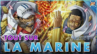 TOUT SAVOIR SUR LA MARINE ⚓️ ( Les grades et les soldats ! ) - partie 1 - One Piece Explication