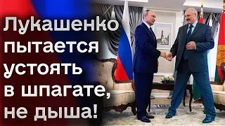 Лукашенко на шпагате: все может развалиться к чертовой матери!