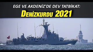 Ege ve Akdeniz'de dev tatbikat: Denizkurdu 2021