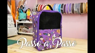 Necessaire de Viagem para Calçados | Passo a Passo