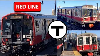 【MBTA】Red Line Front View Time Lapsed POV from Braintree to Alewife