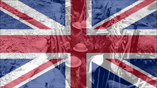 We'll never let the old flag fall - British WW1 song