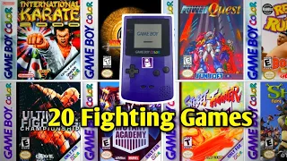 All Fighting Games for Game Boy Color (GBC)