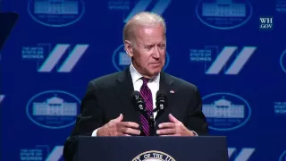 Vice President Biden Speaks at the White House Summit on the United State of Women