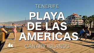 Playa de las Americas. Tenerife 2023 in 4k UHD