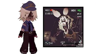 Jeremy Fitzgerald Reacts To JR's "The Mangle" || FNAF x Gacha Club || kairxve