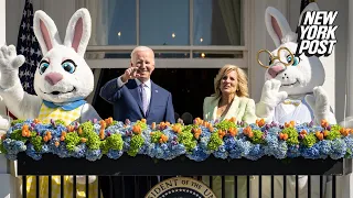 Even Stephen Colbert pokes fun at Biden over bizarre Easter Egg Roll gaffe | New York Post