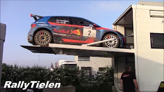 Loading rallycar into service truck - Wevers Sport, Jos Verstappen - Skoda Fabia RS Rally2 - Full HD