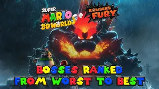 Ranking the Bosses of Super Mario 3D World and Bowser's Fury from Worst to Best