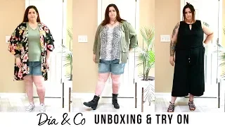DIA & CO | Unboxing Summer Try-On Plus Size Fashion