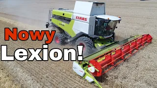 #250- Testujemy Nowego Claas'a Lexiona 6800! Ponadczasowa maszyna w polu! Żniwa 2019!