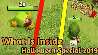 What is inside this Obstacles !! Halloween Special 2019 !! Clash of clans