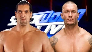 The Great Khali vs Randy Orton - WWE SMACKDOWN 2017