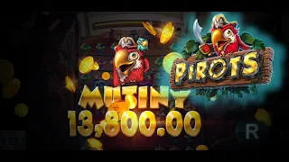 BIG WIN: Pirots by #elkstudios - Normal Bonus Buy on this Online Casino slot