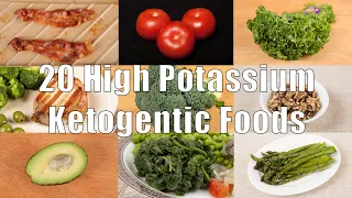 20 High Potassium Ketogenic Foods (700 Calorie Meals) DiTuro Productions