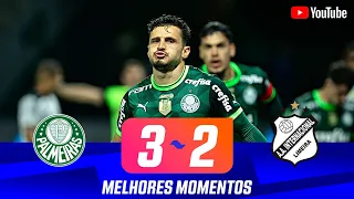 PALMEIRAS 3 X 2 INTER DE LIMEIRA | MELHORES MOMENTOS | 2ª RODADA | PAULISTÃO 2024