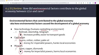 APWH Modern Unit 6 Review