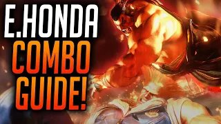 STREET FIGHTER 6 E.HONDA COMBOS! Starter Combo Guide