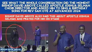 WATCH HOW BISHOP ABIOYE & APST SELMAN SANG THIS SONG TOGETHER ON STAGE FOR REV SAM OYE AT FTS 2024