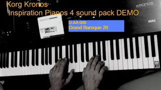 Korg Kronos Inspiration Pianos Pack4 (SGX-1 127 programs)