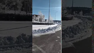 Snow in morocco