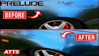 How to fix my peeling clear coat Honda Prelude